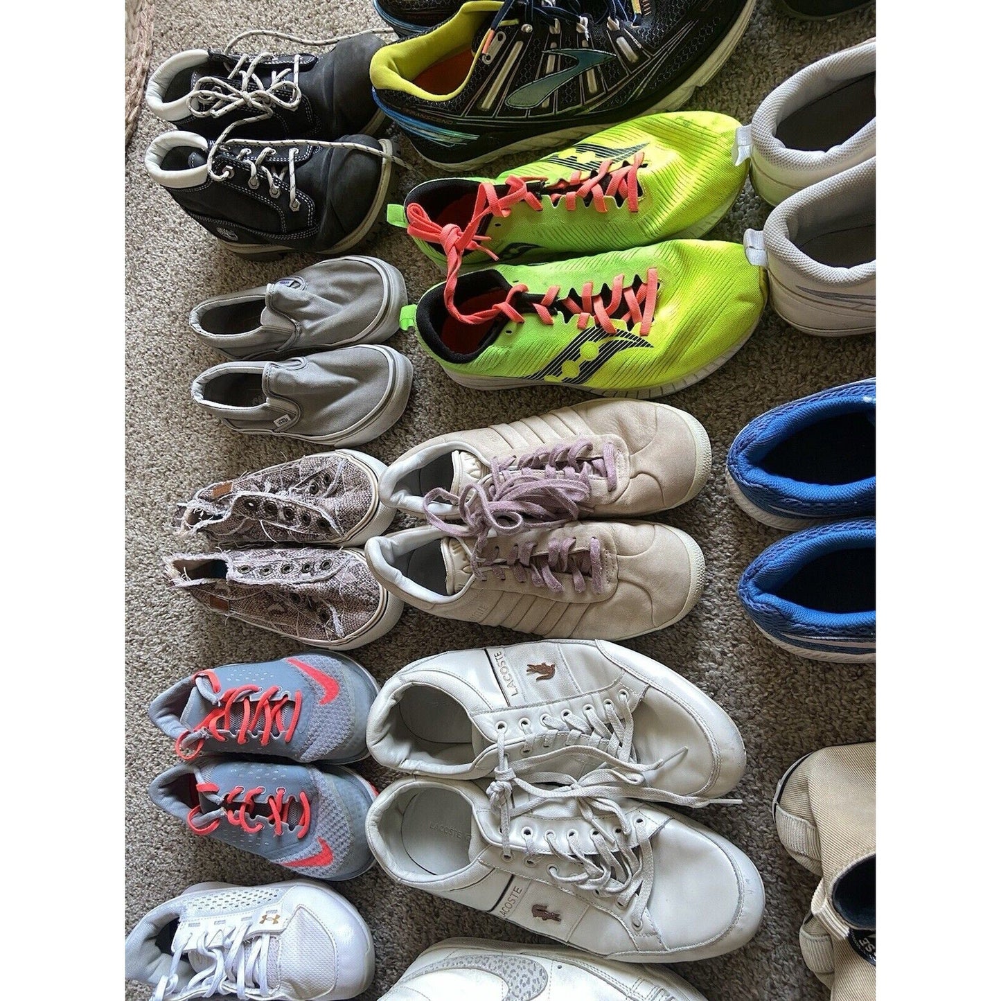 Wholesale Lot 5 Shoes Nike Adidas Vans ASICS Puma Sneakers Cleats Kid Women Men