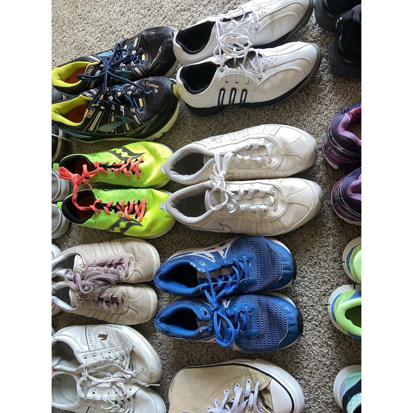 Wholesale Lot 5 Shoes Nike Adidas Vans ASICS Puma Sneakers Cleats Kid Women Men