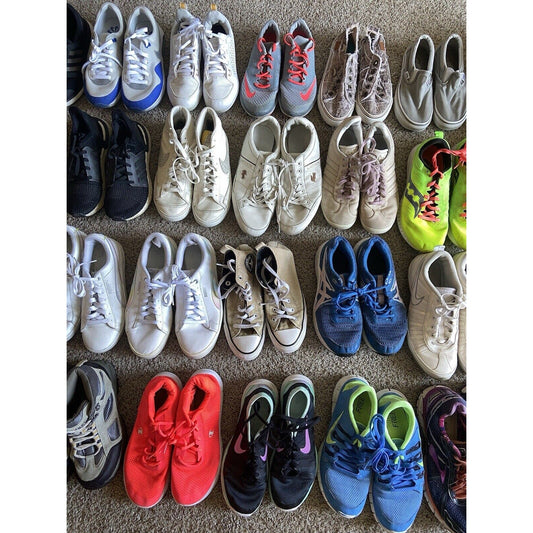 20 Pairs Sneakers Nike Adidas Vans Converse ASICS Puma Wholesale