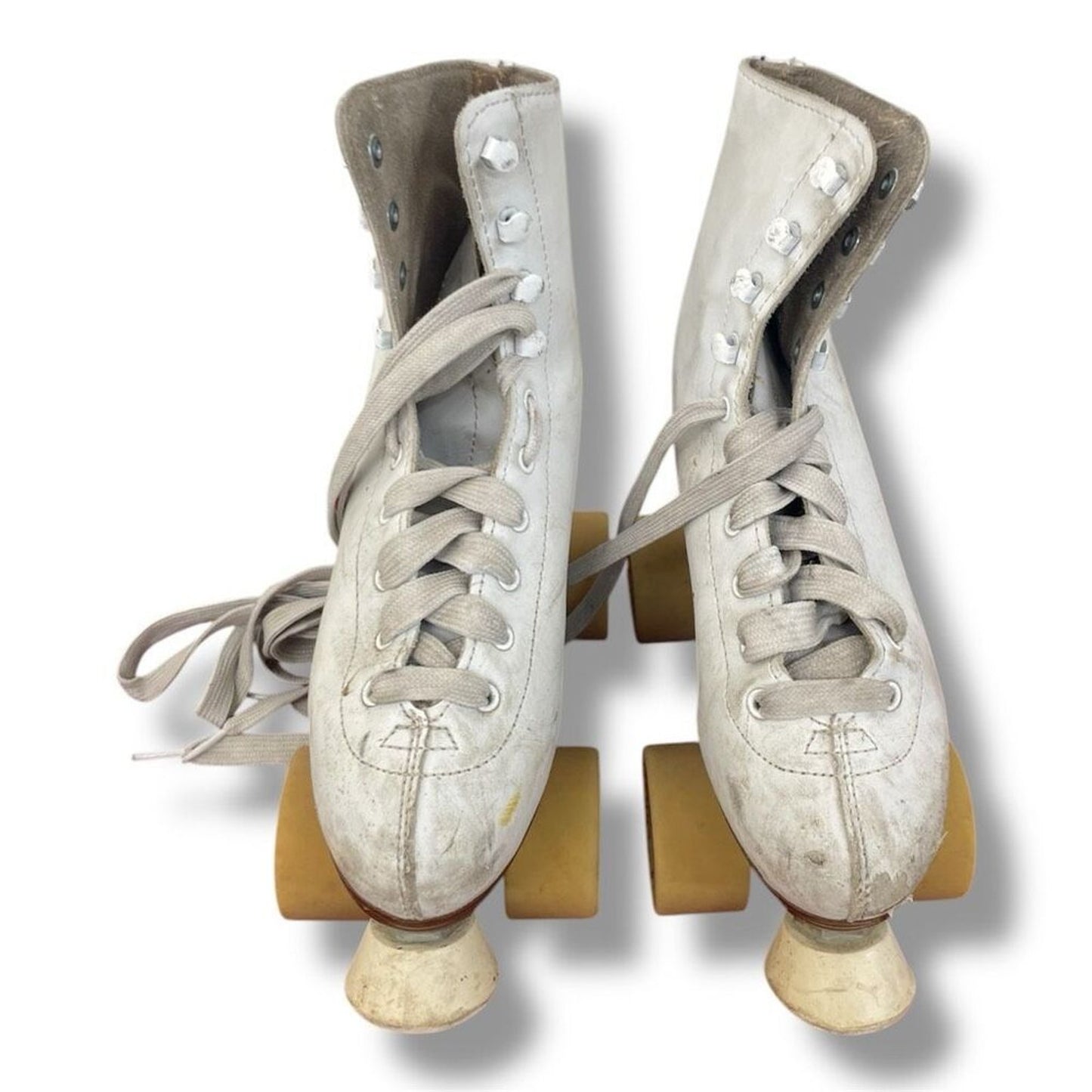 Women’s White Roller Skates w/ Stopper Size 5.