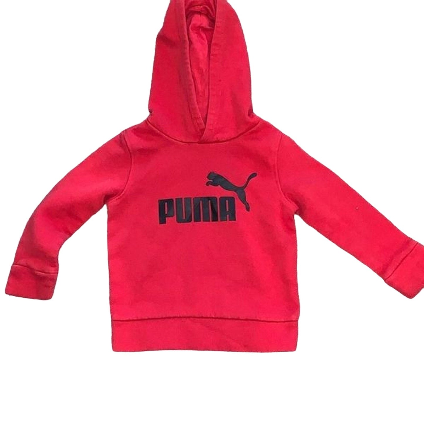 Puma kids, toddler sweatshirt, hoodie, red cotton size 12 months