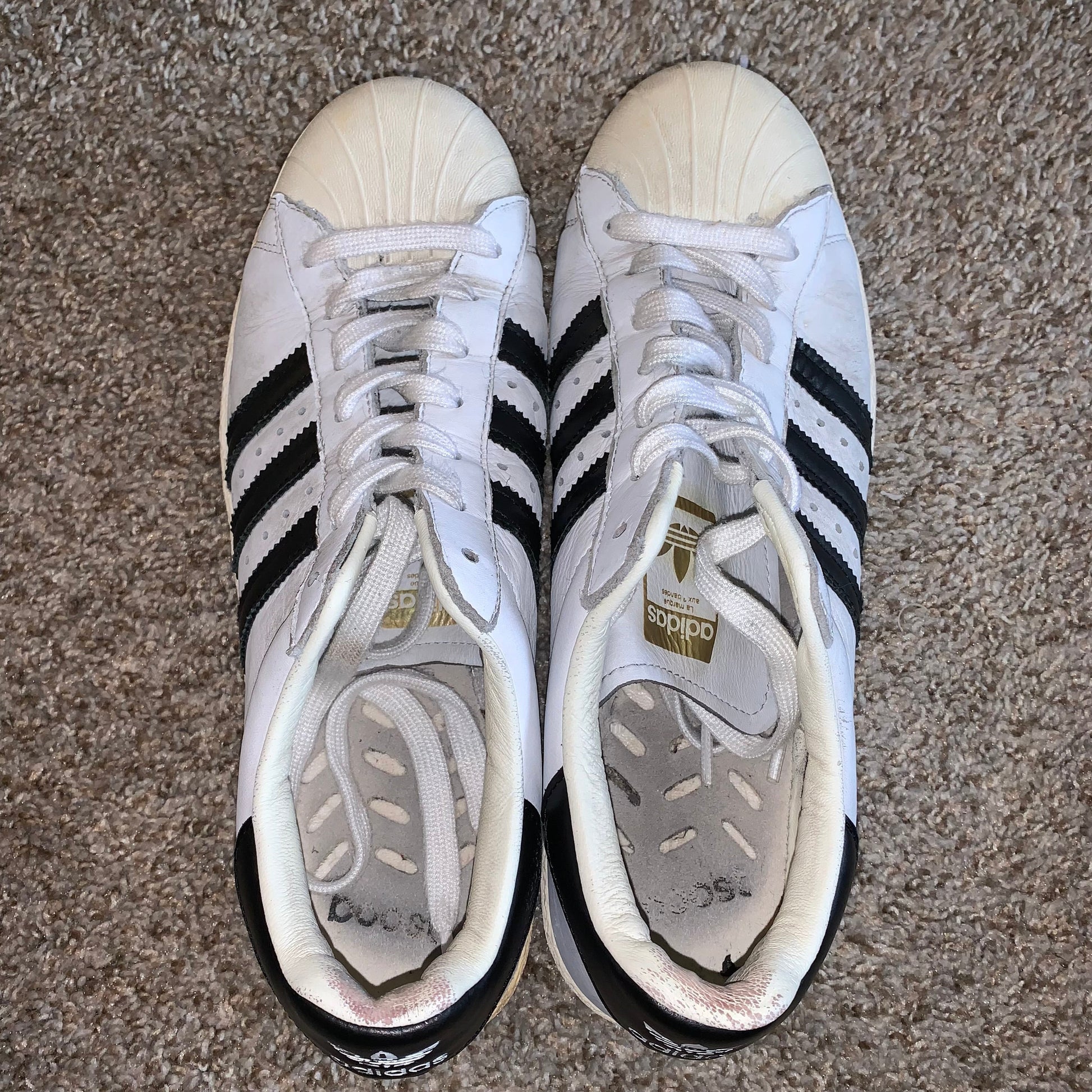 Adidas Shell Top Classic Sneakers Shoes size