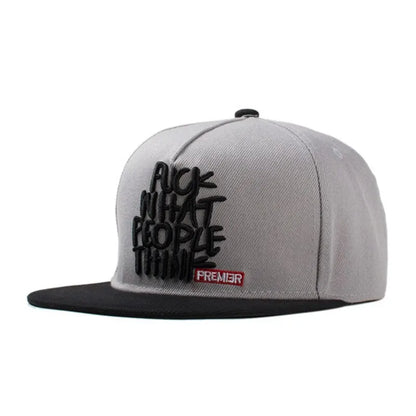 F*** What People Think Embroidery Trucker Caps Cotton Snapback Hat