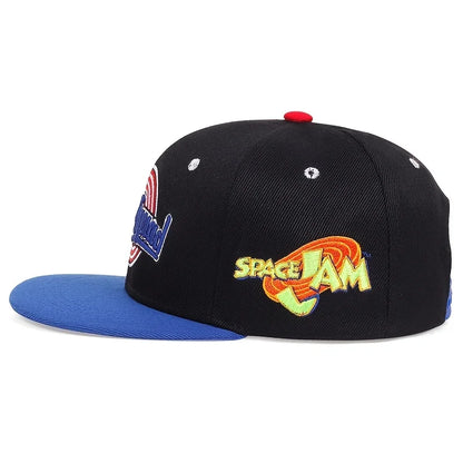 Iconic Cartoon Theme Red Cotton Hip Hop Snapback Hat Baseball Cap