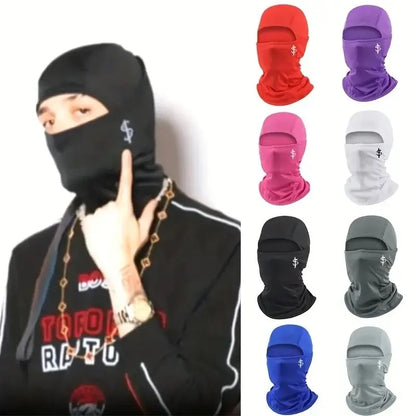 1PC Fashion Printed Balaclava - Men's Breathable Mask