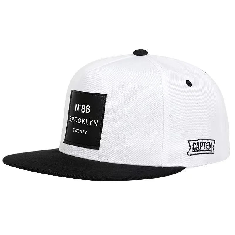 Fastball N86 Embroidered Baseball Cap - Adjustable Hip-Hop Snapback for Adults