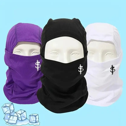 1PC Fashion Printed Balaclava - Men's Breathable Mask