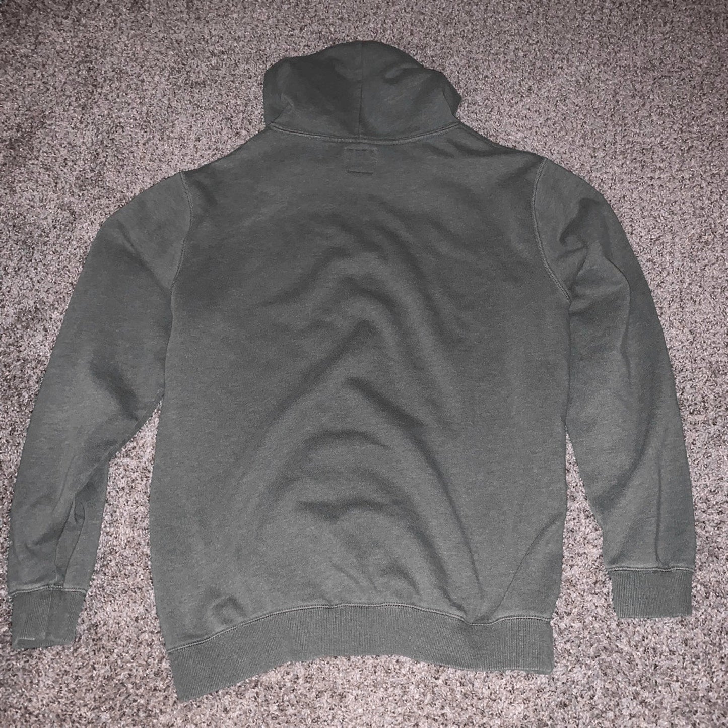 Quicksilver adult olive green comfort hoodie sweatshirt size XL