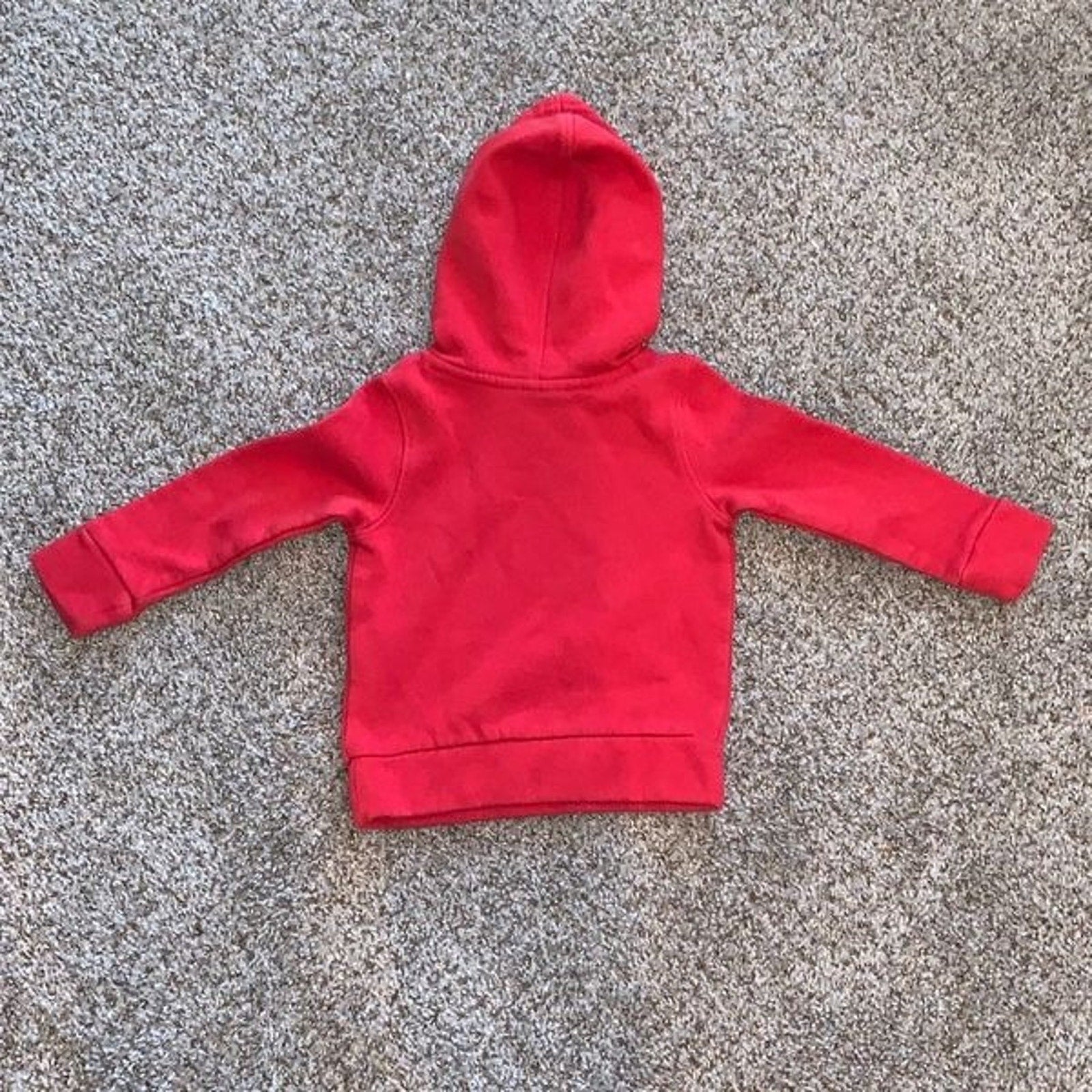 Puma kids, toddler sweatshirt, hoodie, red cotton size 12 months